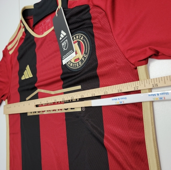 New Adidas Atlanta United FC Home Soccer Jersey MLS HU1384 Women’s Small NWT $90 - Picture 6 of 10